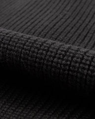 Black Sign 1920s Byron Collar Sweater Coat - Mat Black - Standard & Strange