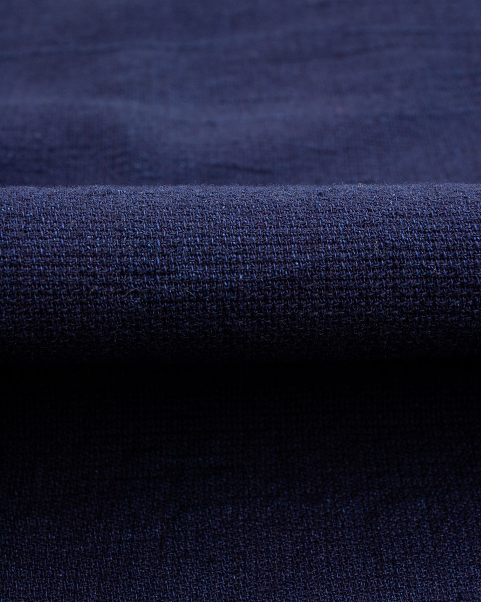 Black Sign 1930s 5.5oz Indigo Dobby Solder Shirt - Dark Indigo - Standard & Strange