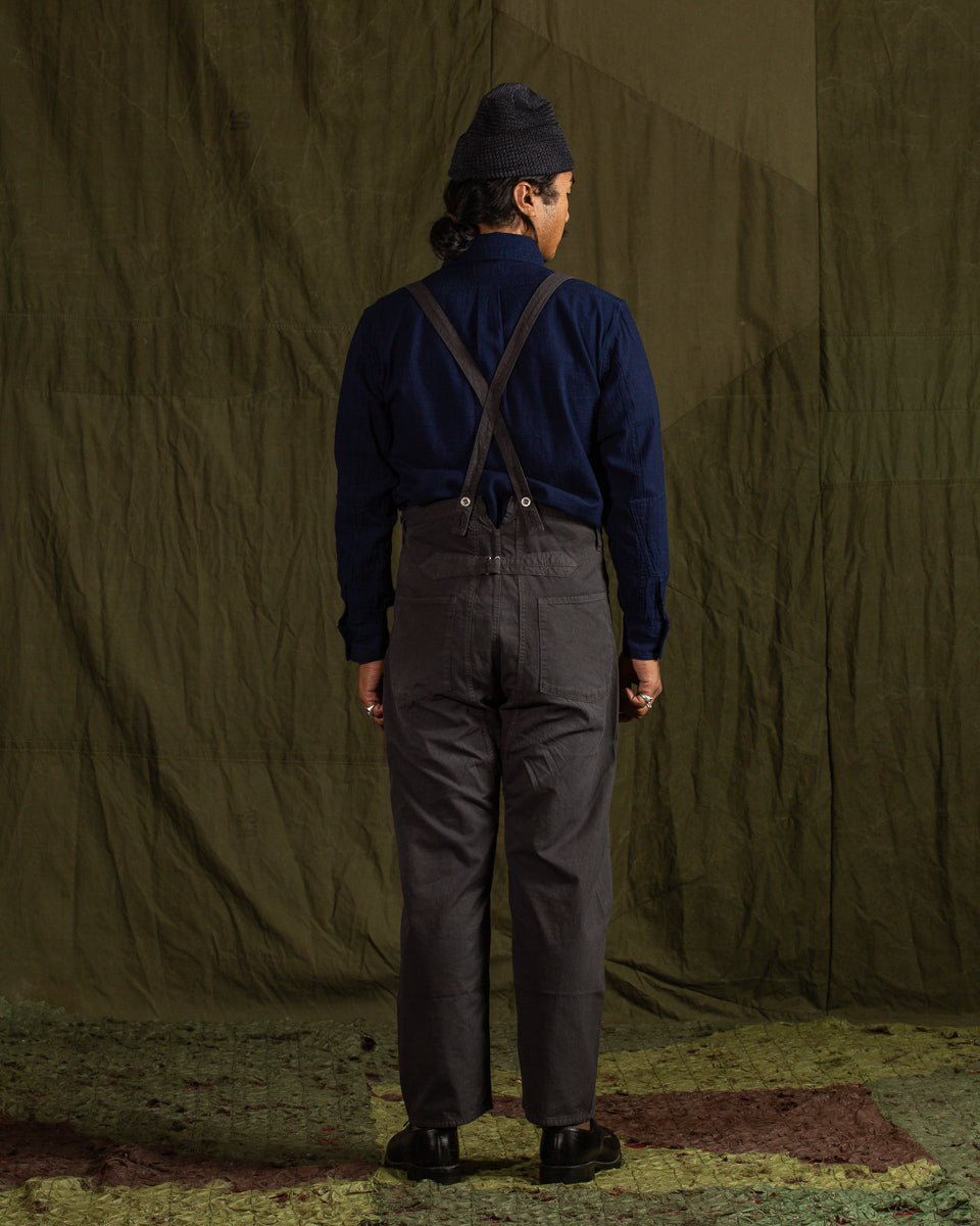 Black Sign 1930s 5.5oz Indigo Dobby Solder Shirt - Dark Indigo - Standard & Strange