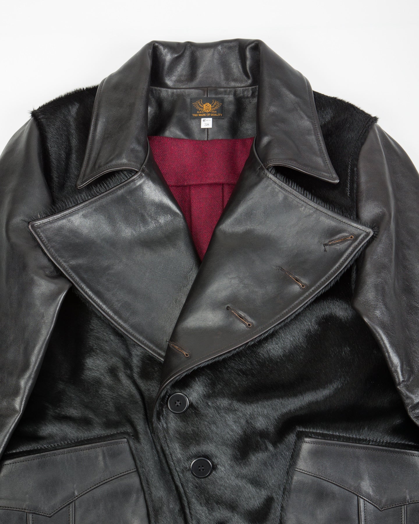 Black Sign 1930s Howard Jacket - Silky Black - Standard & Strange