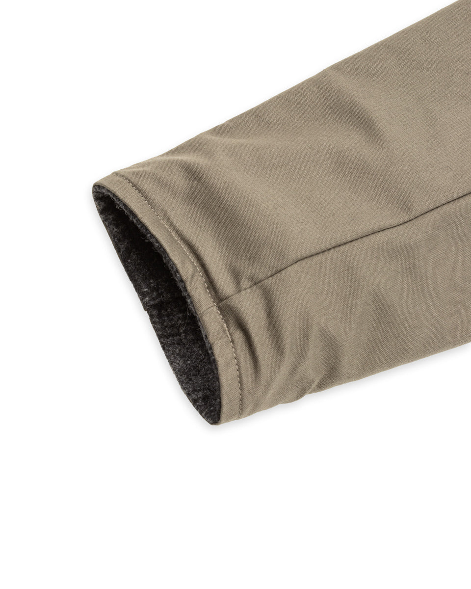 Black Sign 1940s 2-Way Field Jacket - Rat Gray Ombre Check - Standard & Strange