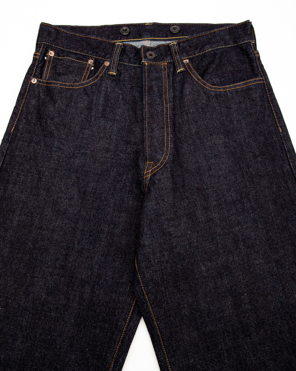 Black Sign BS Denim Pants Wide Straight - 14oz Indigo - Standard & Strange