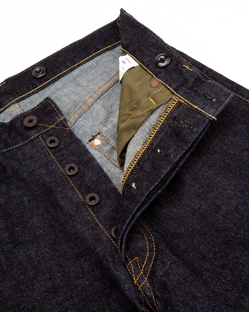 Black Sign BS Denim Pants Wide Straight - 14oz Indigo - Standard & Strange