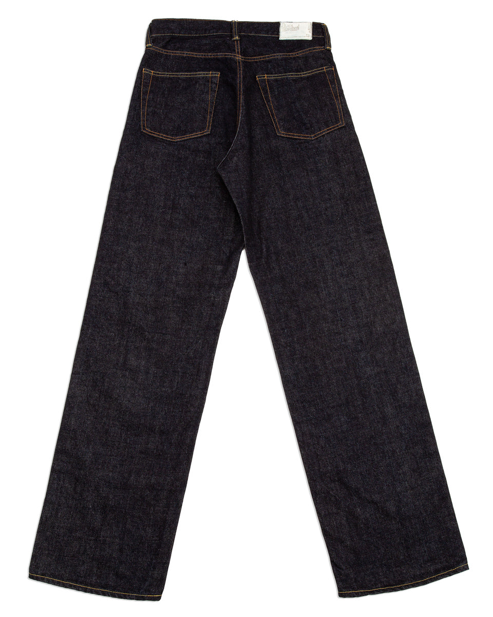 Black Sign BS Denim Pants Wide Straight - 14oz Indigo - Standard & Strange
