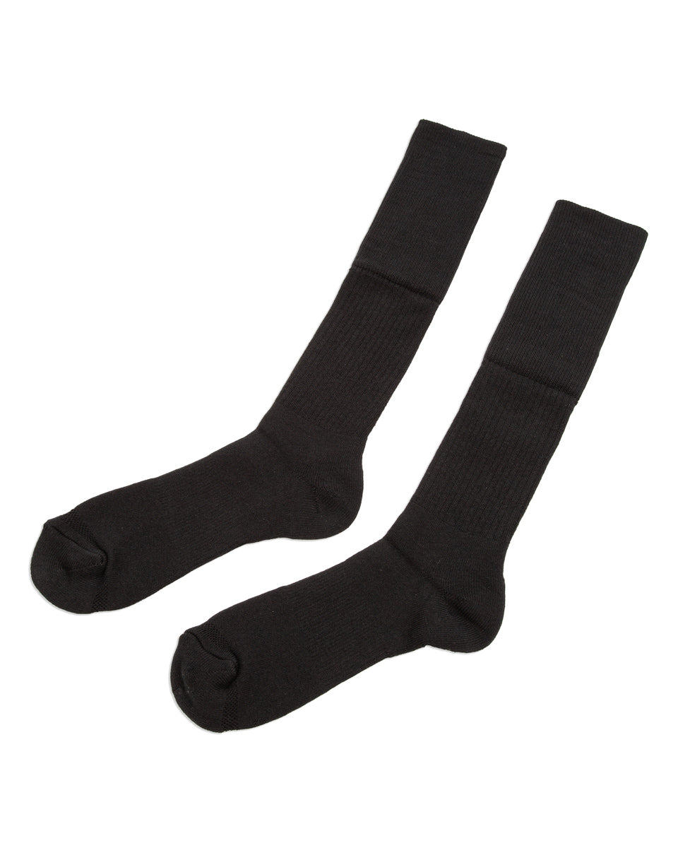 Black Sign BS Fit Boot Socks - Midnight Black - Standard & Strange