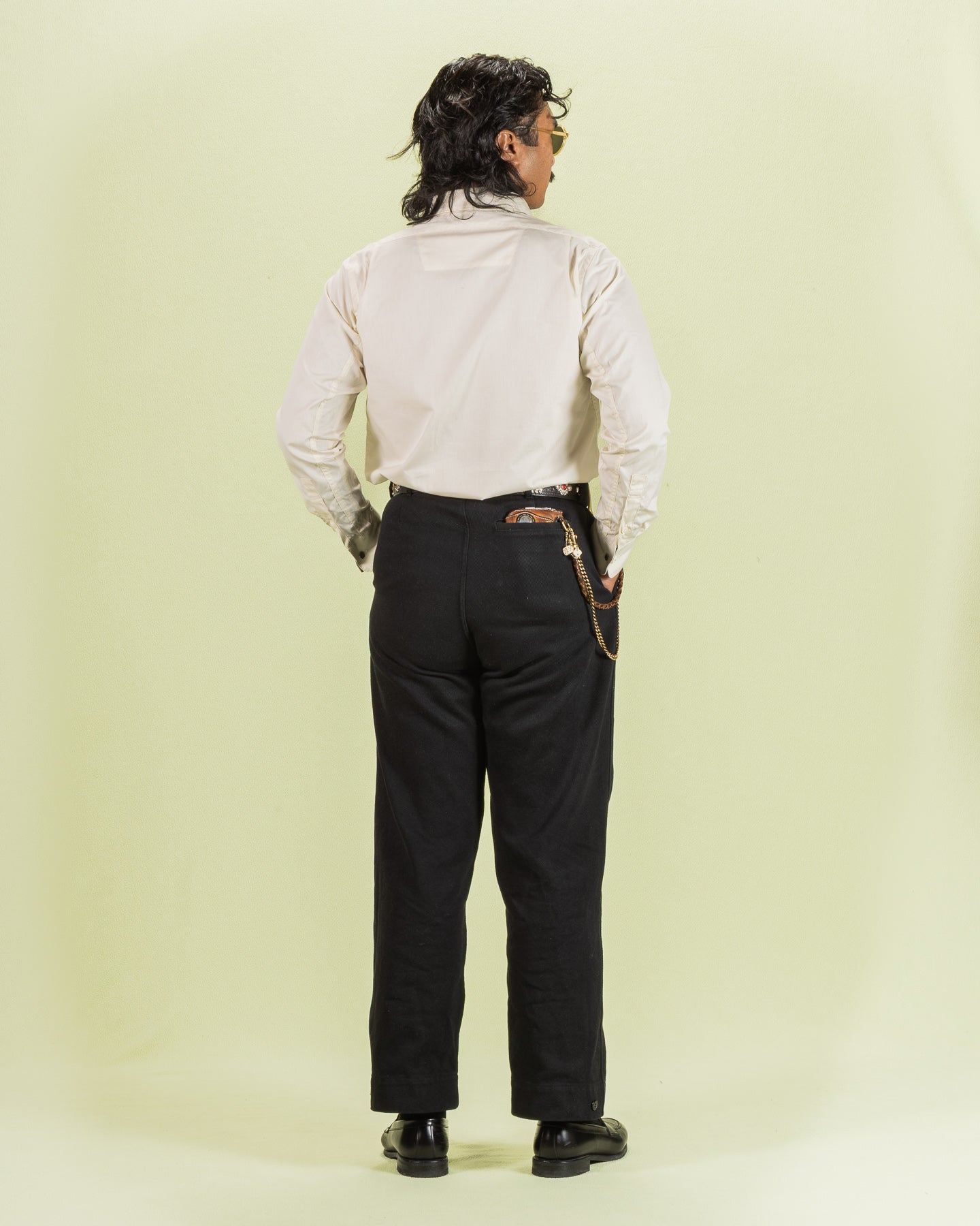 Black Sign Broadway Dress Shirt - Light Ivory - Standard & Strange