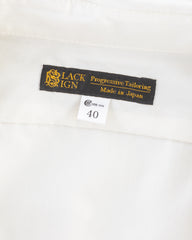 Black Sign Broadway Dress Shirt - Light Ivory - Standard & Strange