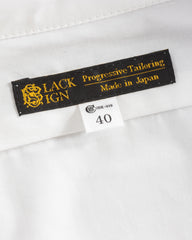 Black Sign Broadway Dress Shirt - Salt White - Standard & Strange