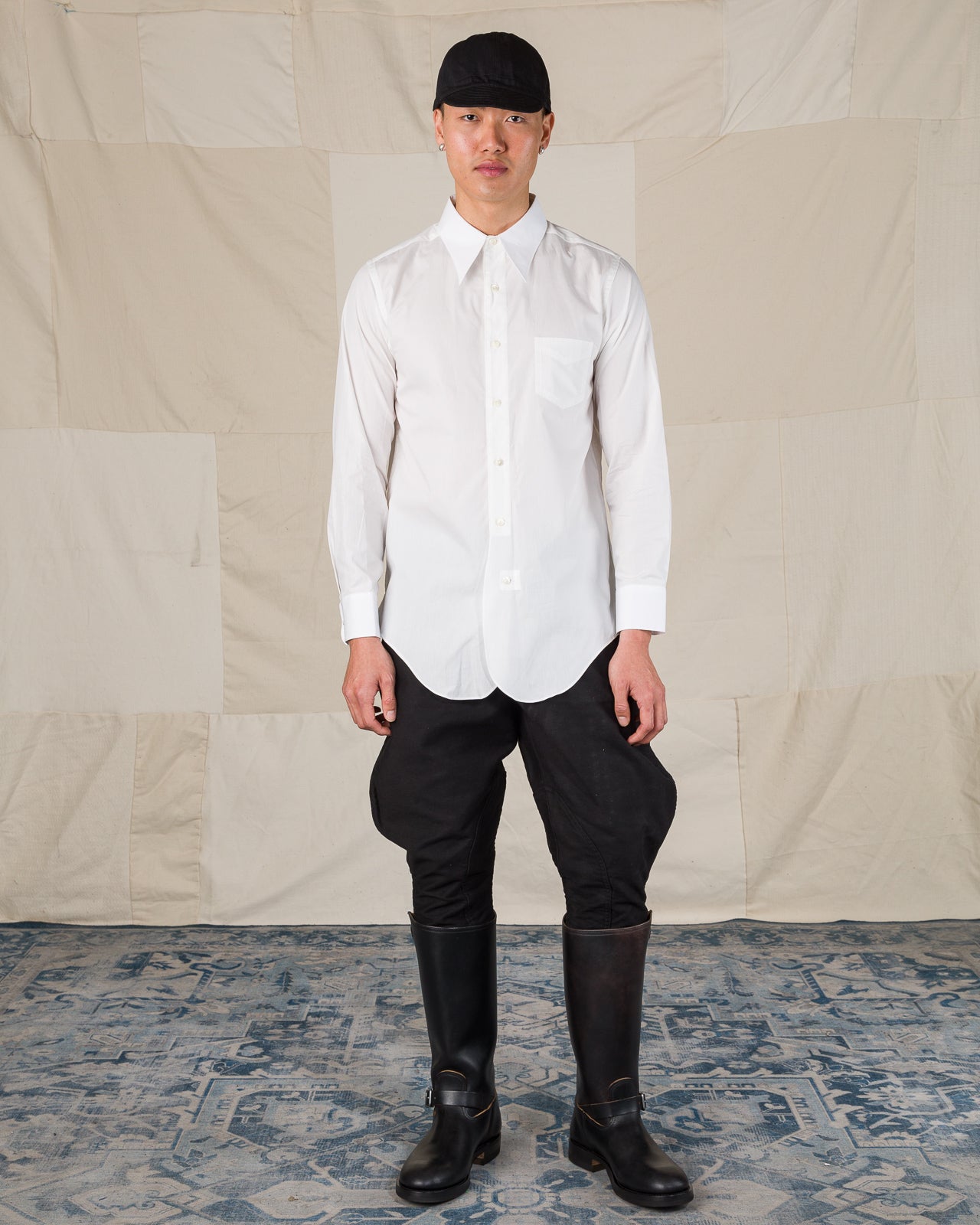 Black Sign Broadway Dress Shirt - Salt White - Standard & Strange