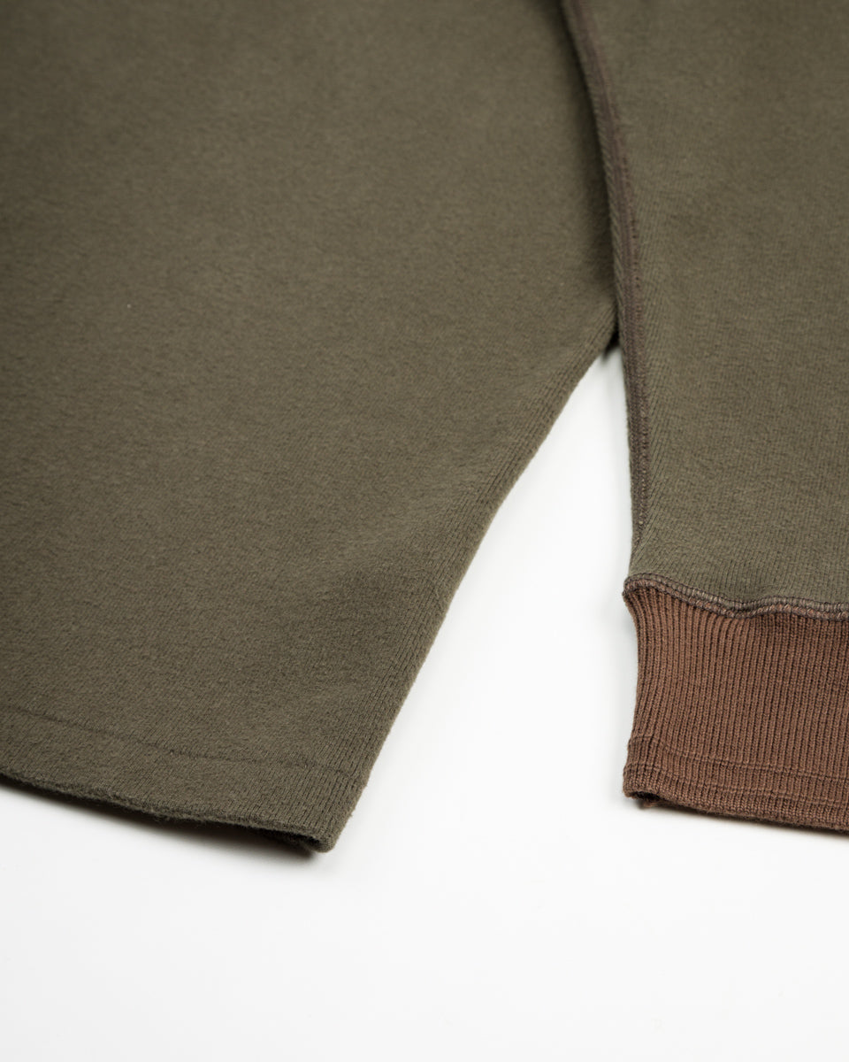 Black Sign Heavyweight 1920s Amish Sweater - Green - Standard & Strange