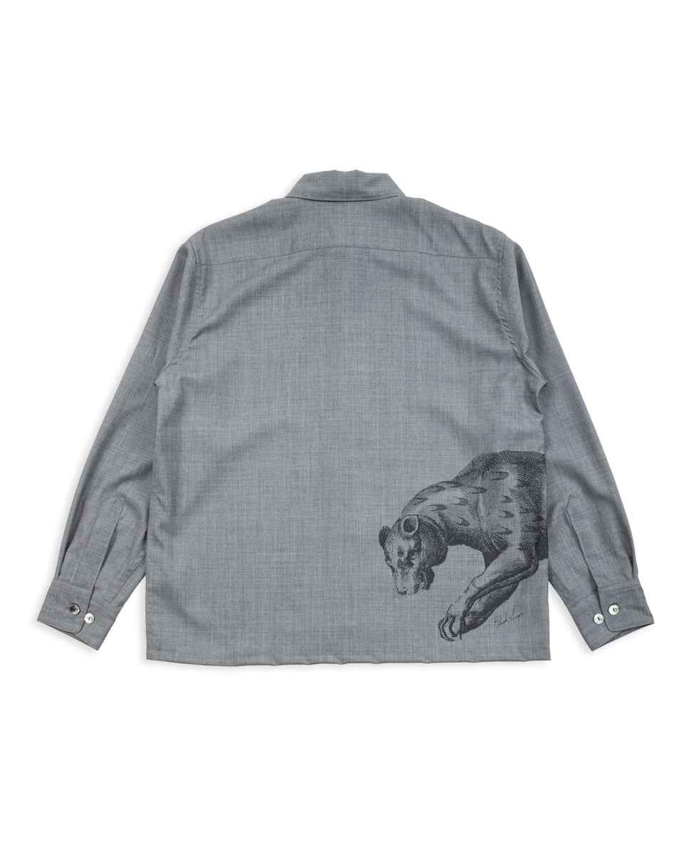 Black Sign Jonston Shirts "Lynx" - Smoke Gray - Standard & Strange