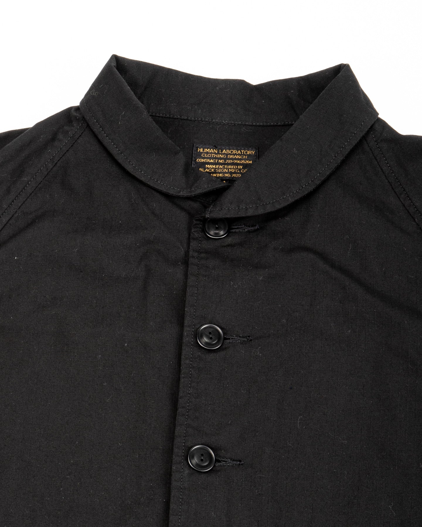 Military Ripstop Civilian Cossack Jacket - Surprise Black