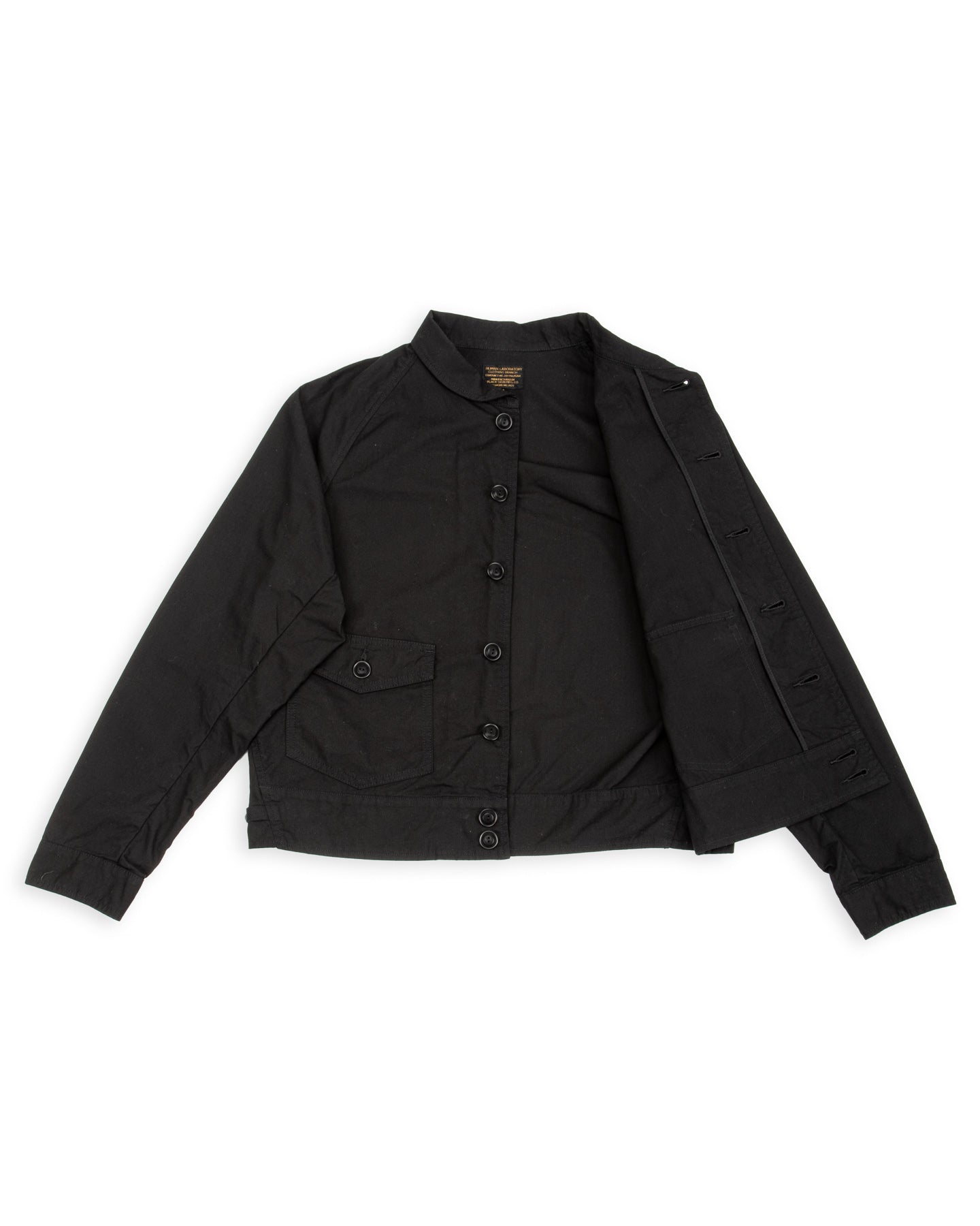 Military Ripstop Civilian Cossack Jacket - Surprise Black
