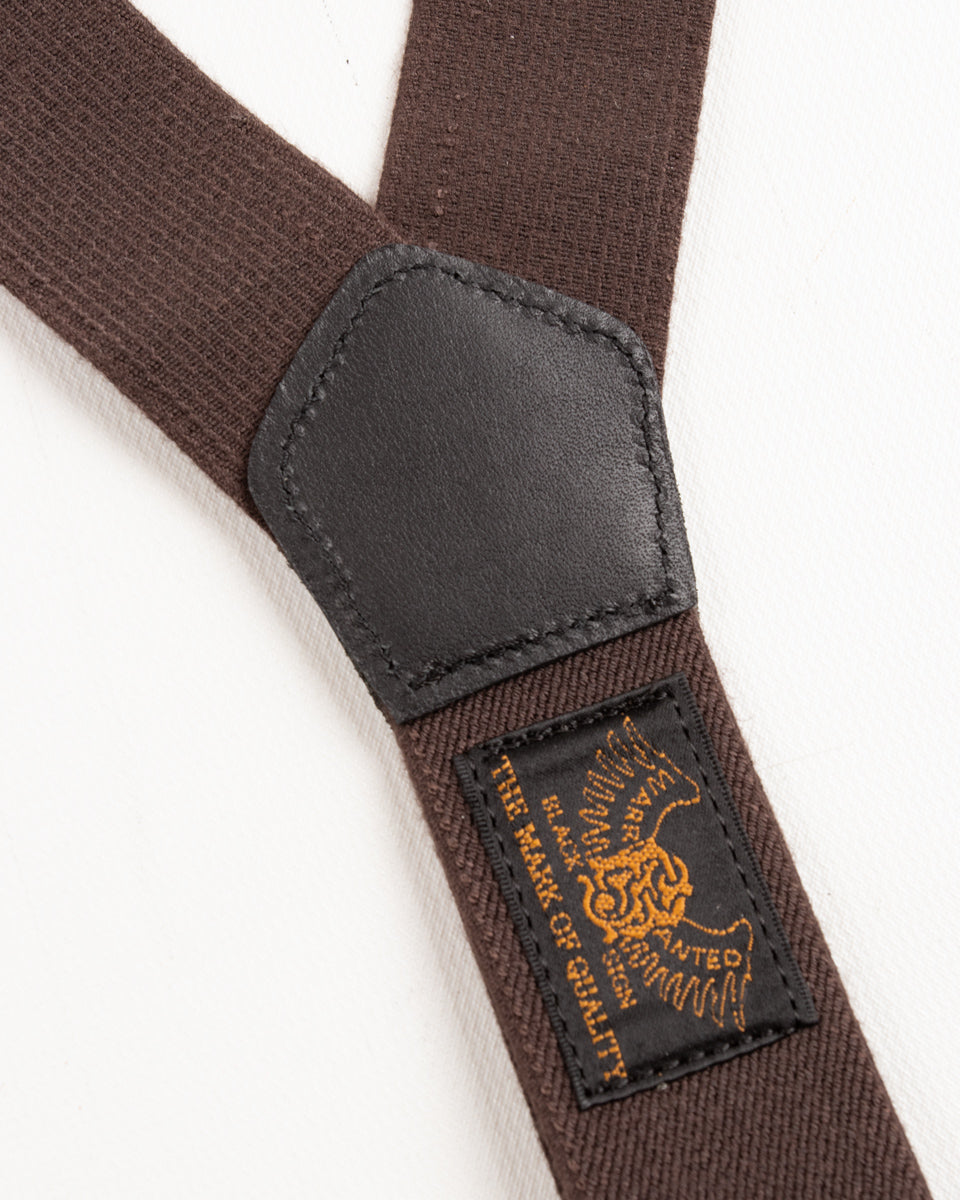 Black Sign Military Suspender - Battlefield Brown - Standard & Strange