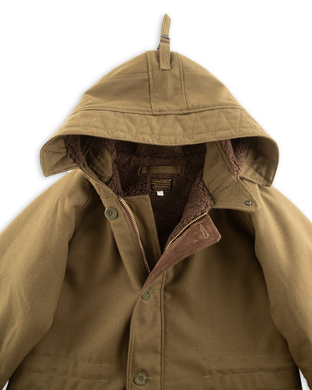 Black Sign Military Twill British Coat - Soldier Green - Standard & Strange