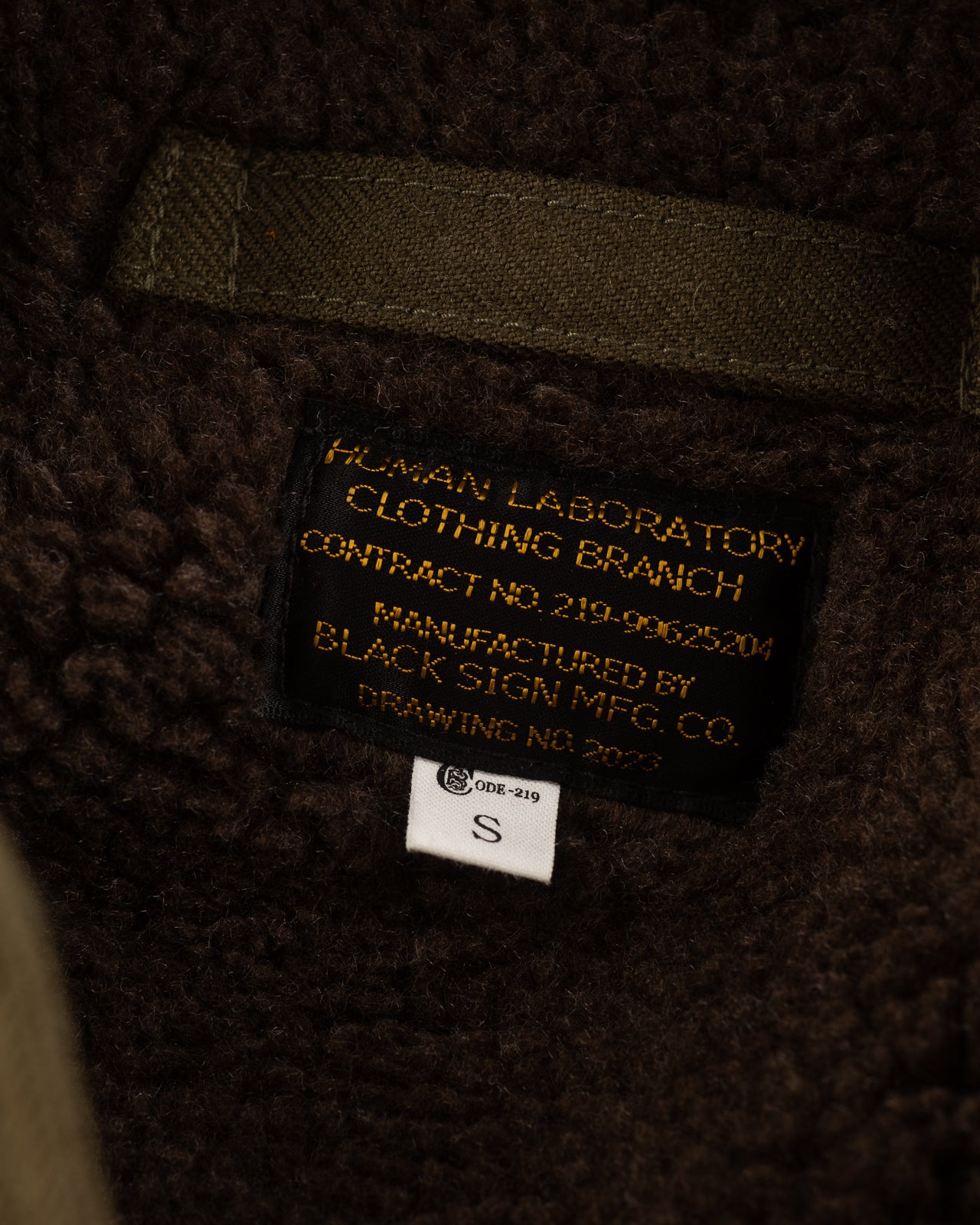 Black Sign Military Twill British Coat - Soldier Green - Standard & Strange