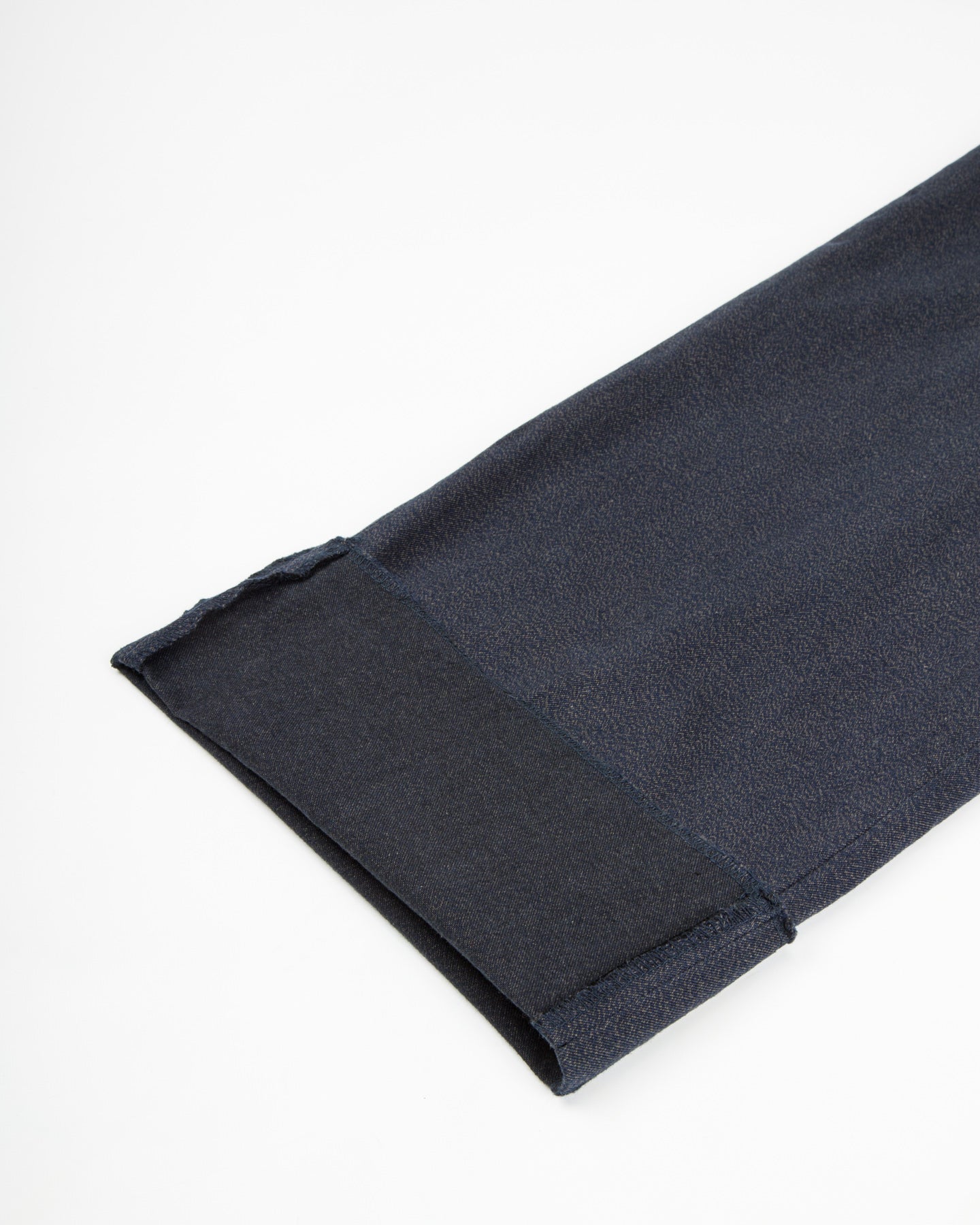 Black Sign Mock Twist Yarn Officer Trousers - Blue Fog - Standard & Strange