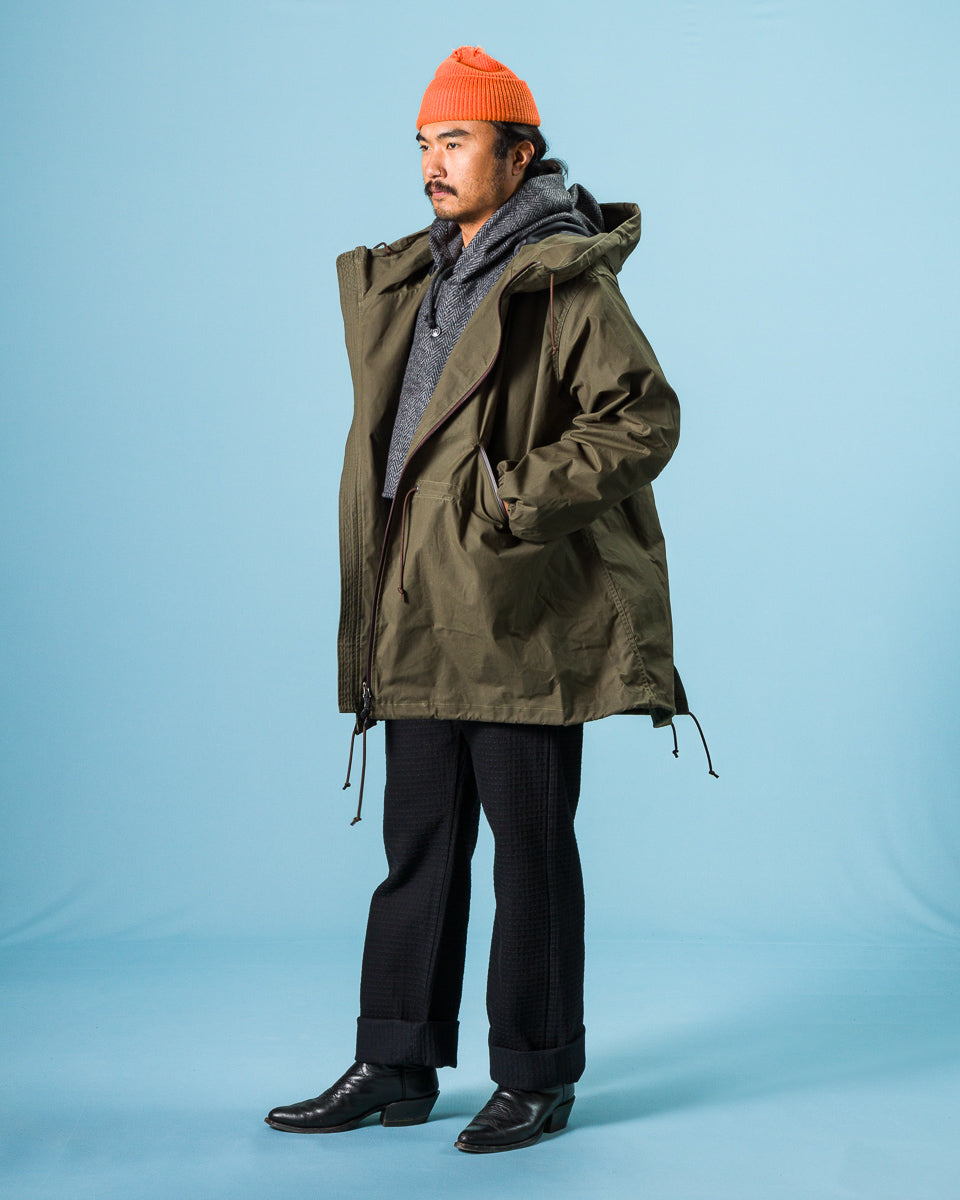 Black Sign Neo Devil Dogs Coat - Hide Olive - Standard & Strange