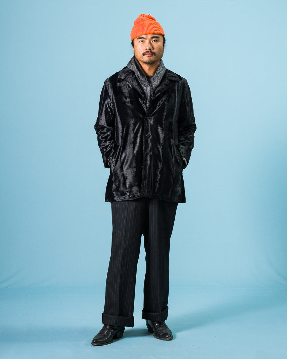 Black Sign Night Walker Jacket - Shine Black - Standard & Strange