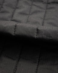 Black Sign Oiled Quilting Liner Jacket - Oiled Black - Standard & Strange
