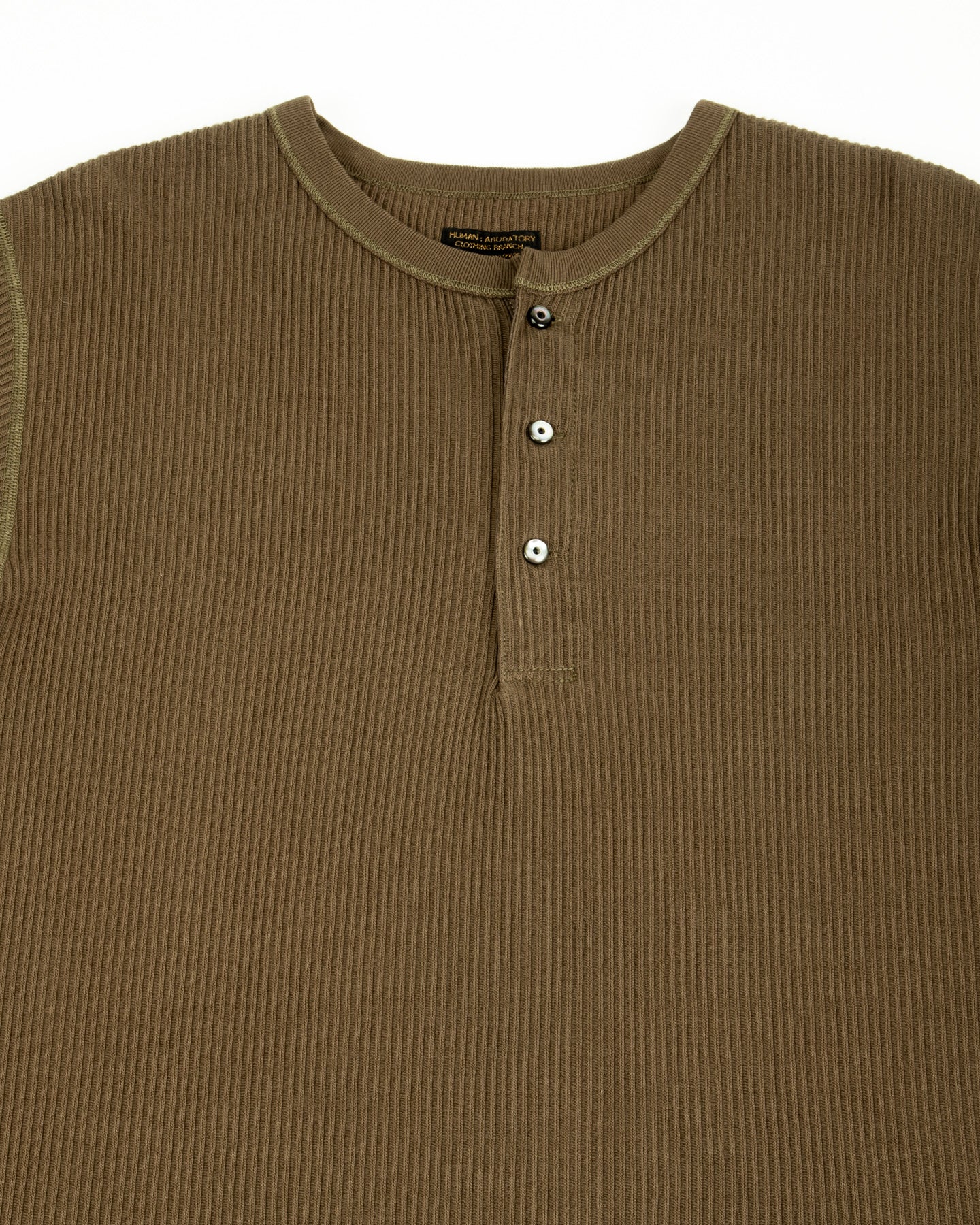 Black Sign Railroad Knit S/S Amish Underwear - Soldier Green - Standard & Strange