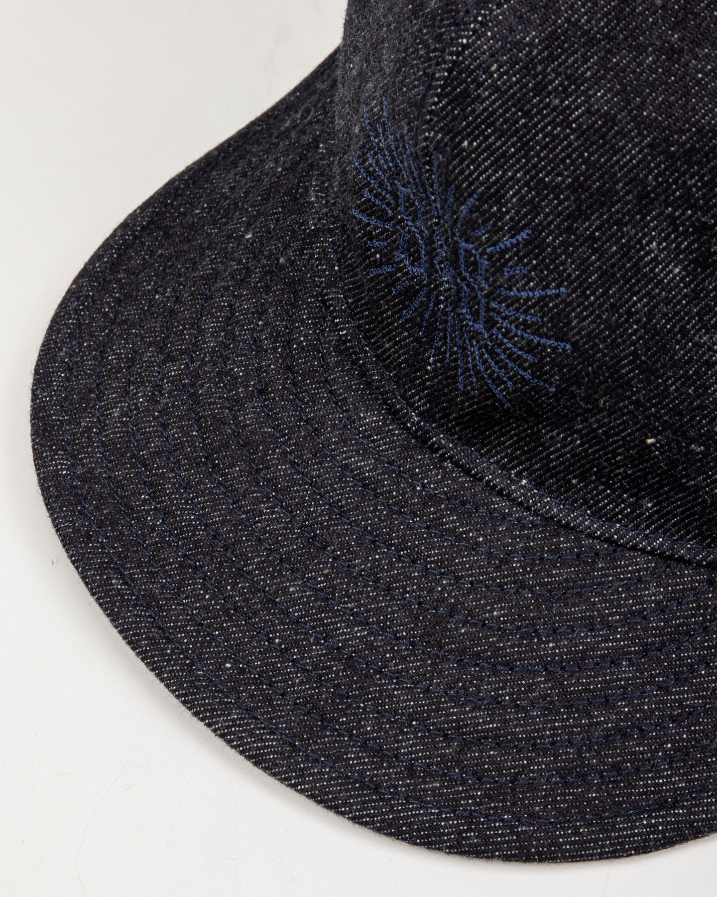 Standard & Strange Trucker Cap - Indigo Denim x Navy
