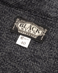 Black Sign Triple Low Twist French Field Shirt - Heather Black - Standard & Strange