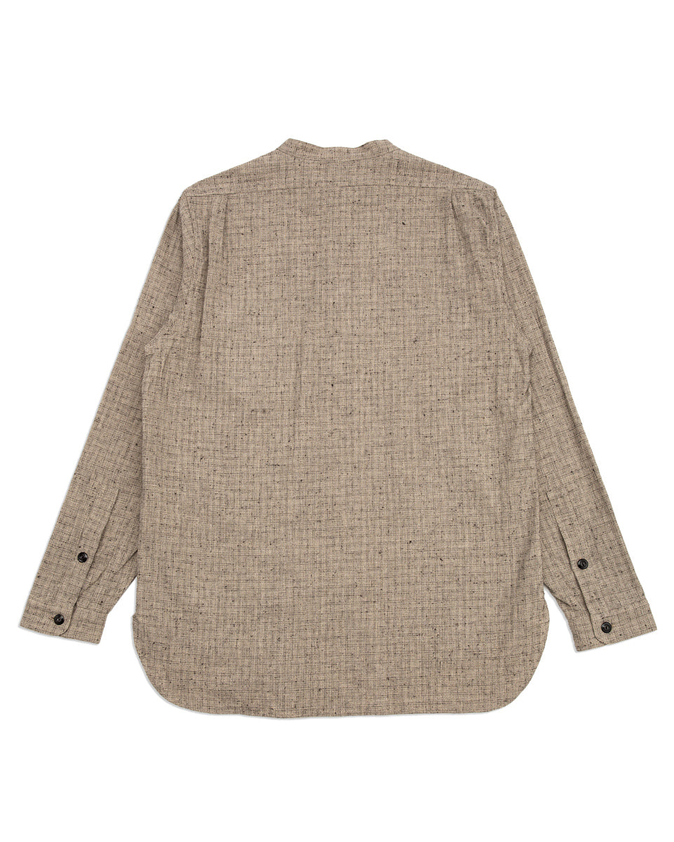 Black Sign "Hakeme" Check Engineers Shirt - Beige Check - Standard & Strange