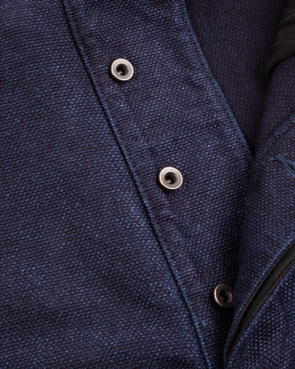 Black Sign "Sashiko" Indigo Miner Waist-Overall - Standard & Strange