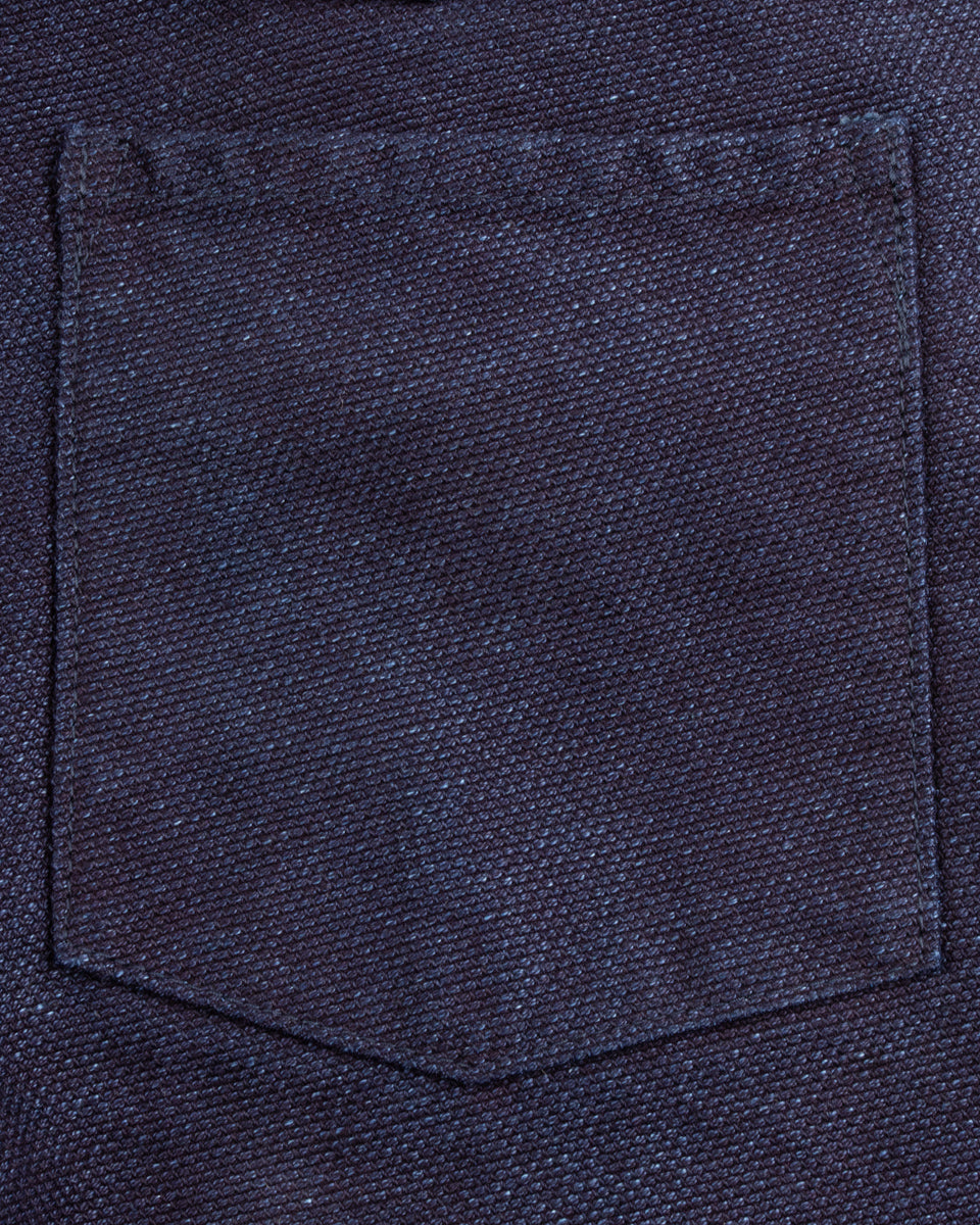 Black Sign "Sashiko" Indigo Miner Waist-Overall - Standard & Strange