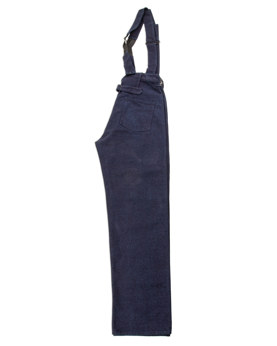Black Sign "Sashiko" Indigo Miner Waist-Overall - Standard & Strange