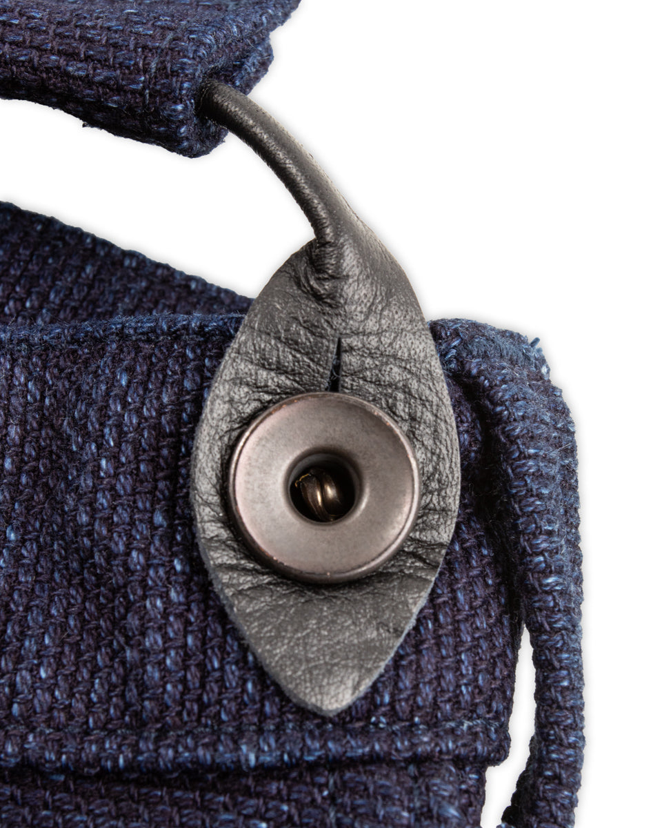 Black Sign "Sashiko" Indigo Miner Waist-Overall - Standard & Strange