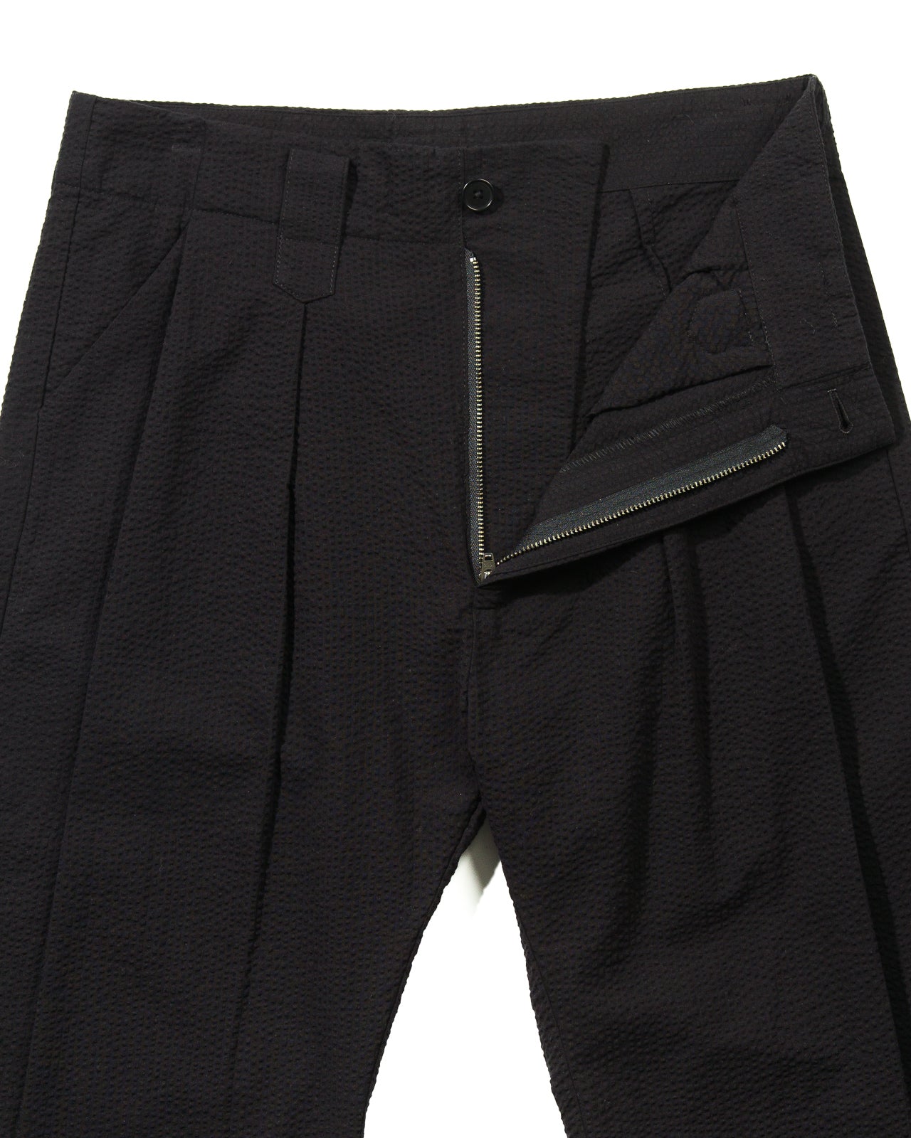 Blluemade Hollywood Pant - Black Cotton Seersucker - Standard & Strange