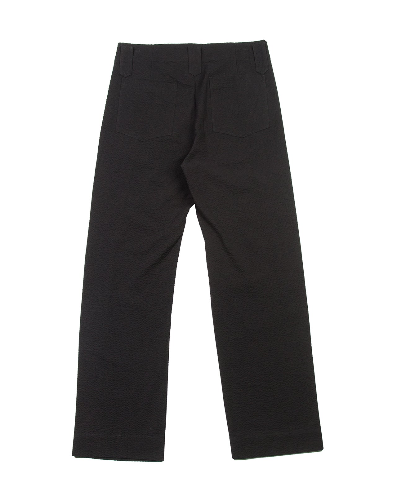 Blluemade Hollywood Pant - Black Cotton Seersucker - Standard & Strange
