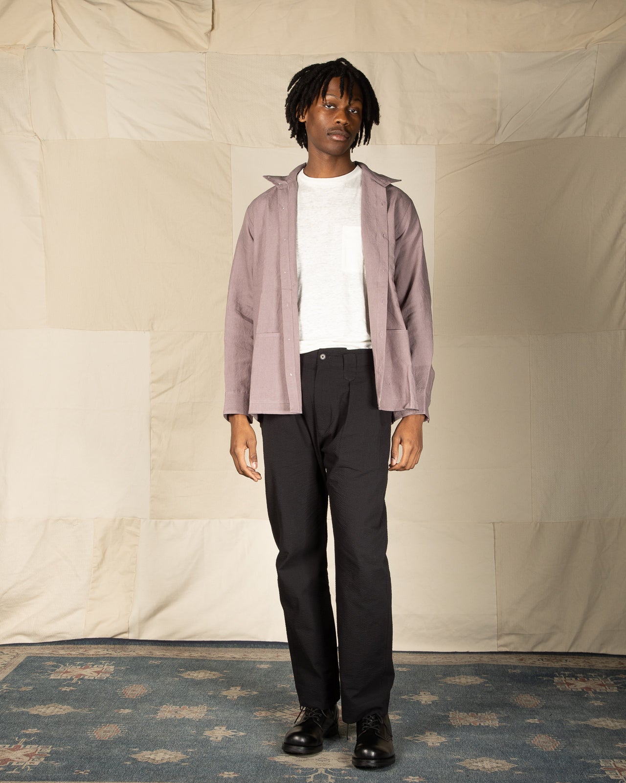 Blluemade Jacket Shirt - Koala Belgian Linen - Standard & Strange