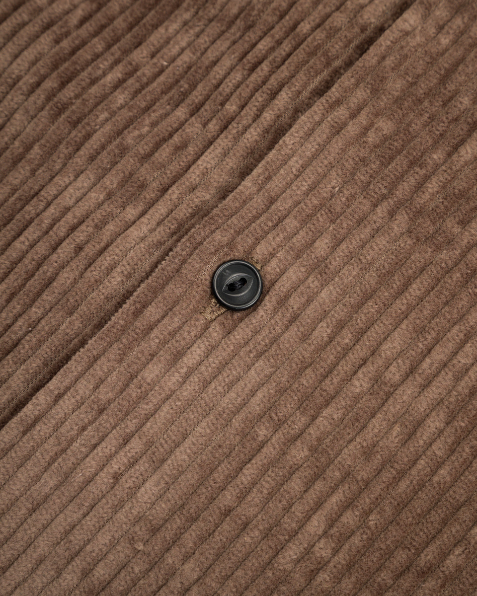 Blluemade Oversized Shirt - Smoke Italian Cotton Corduroy - Standard & Strange