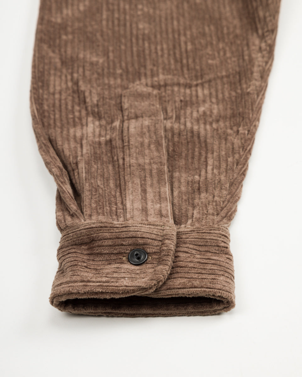Blluemade Oversized Shirt - Smoke Italian Cotton Corduroy - Standard & Strange