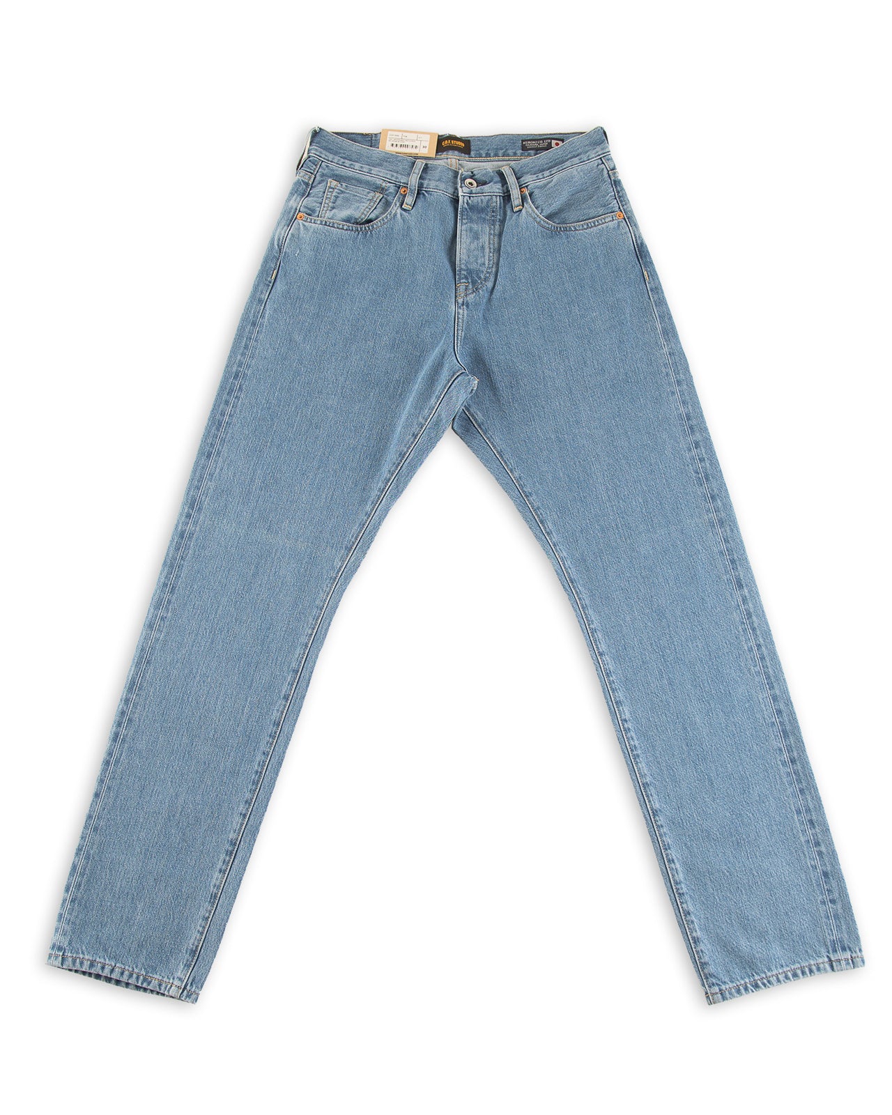 C.O.F Studio M5 Regular Straight Leg - 13oz Kuroki Selvedge 9x Wash - Standard & Strange