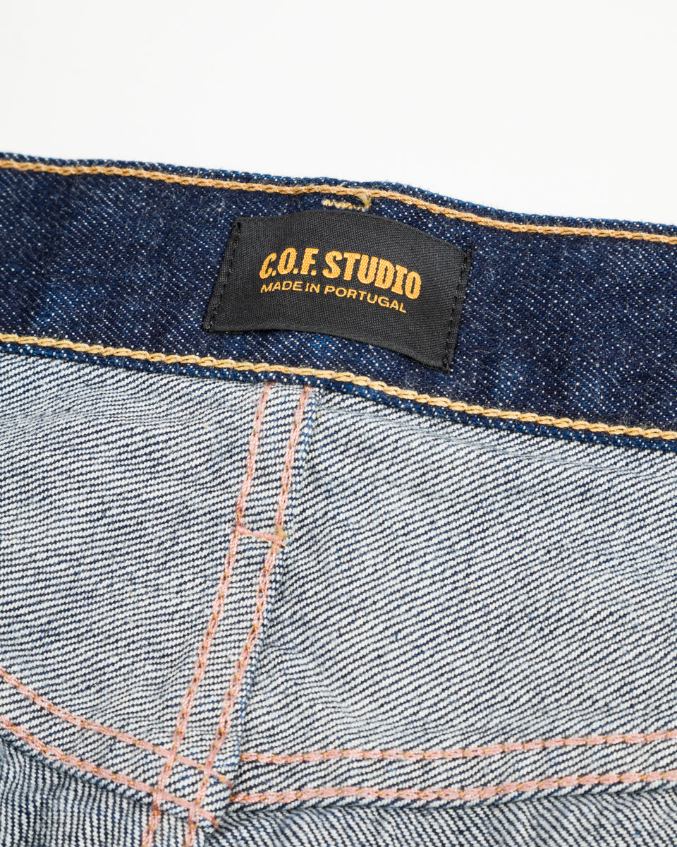 C.O.F Studio M5 Regular Straight Leg - 13oz Kuroki Selvedge Rinsed - Standard & Strange
