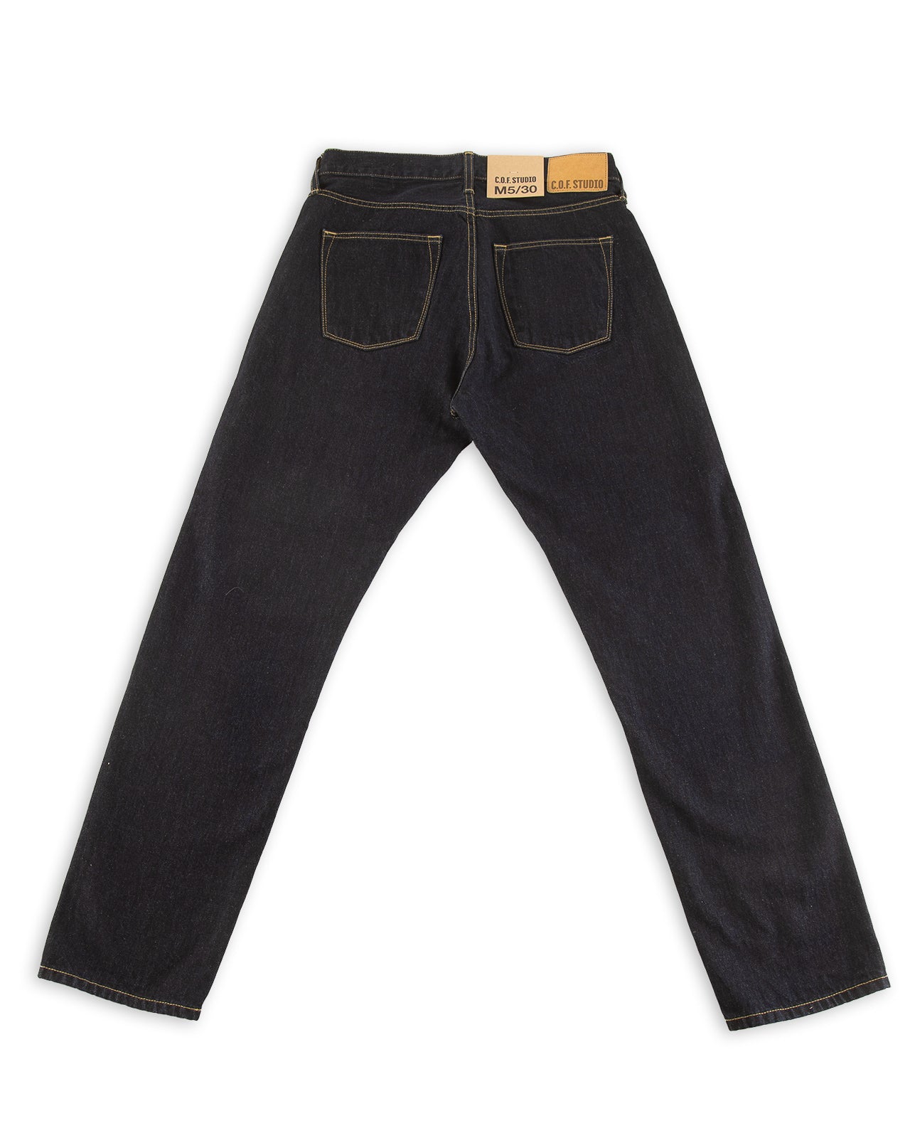 C.O.F Studio M5 Regular Straight Leg - 13oz RG CO Deep Indigo Rinsed - Standard & Strange