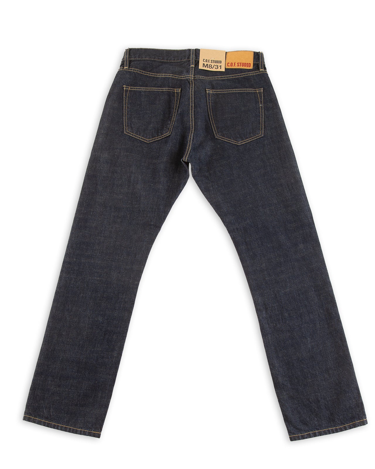 C.O.F Studio M8 Straight Fit - 14oz RG CO Deep Indigo Rinsed - Standard & Strange