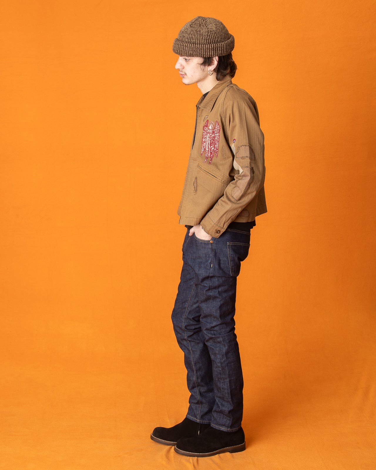 C.O.F Studio M8 Straight Fit - 14oz RG CO Deep Indigo Rinsed - Standard & Strange