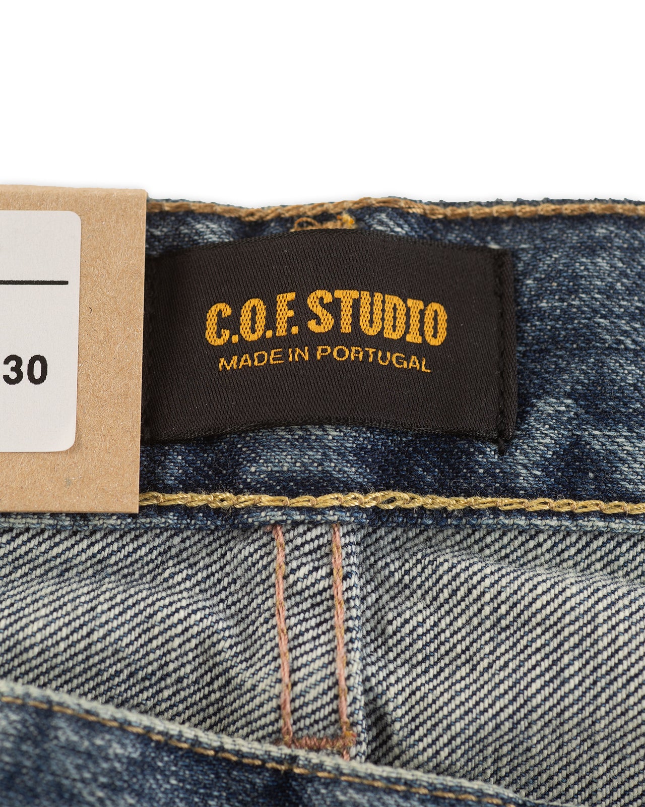 C.O.F Studio M8 Straight Fit - 14oz RG CO Indigo Authentic Aged - Standard & Strange