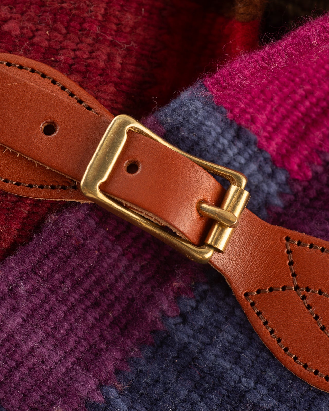 Chamula Merino Wool Blanket Poncho - Diamond Sampler - Standard & Strange