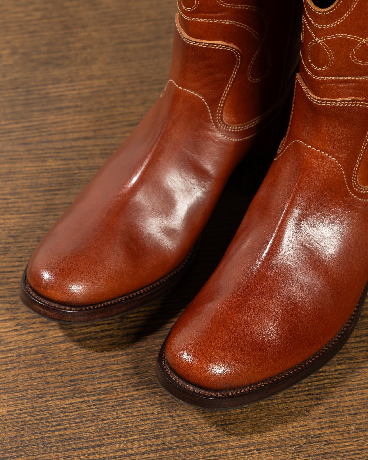 Clinch Boots Horned Moon Boots - Brown Horsehide - HR Last - Standard & Strange