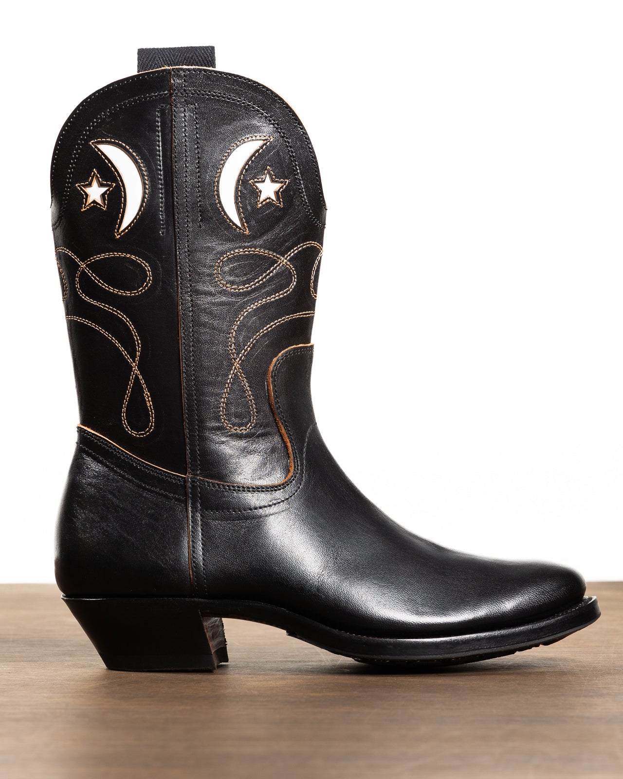Clinch Boots Horned Moon Boots - Black Horsehide - HR Last - Standard & Strange