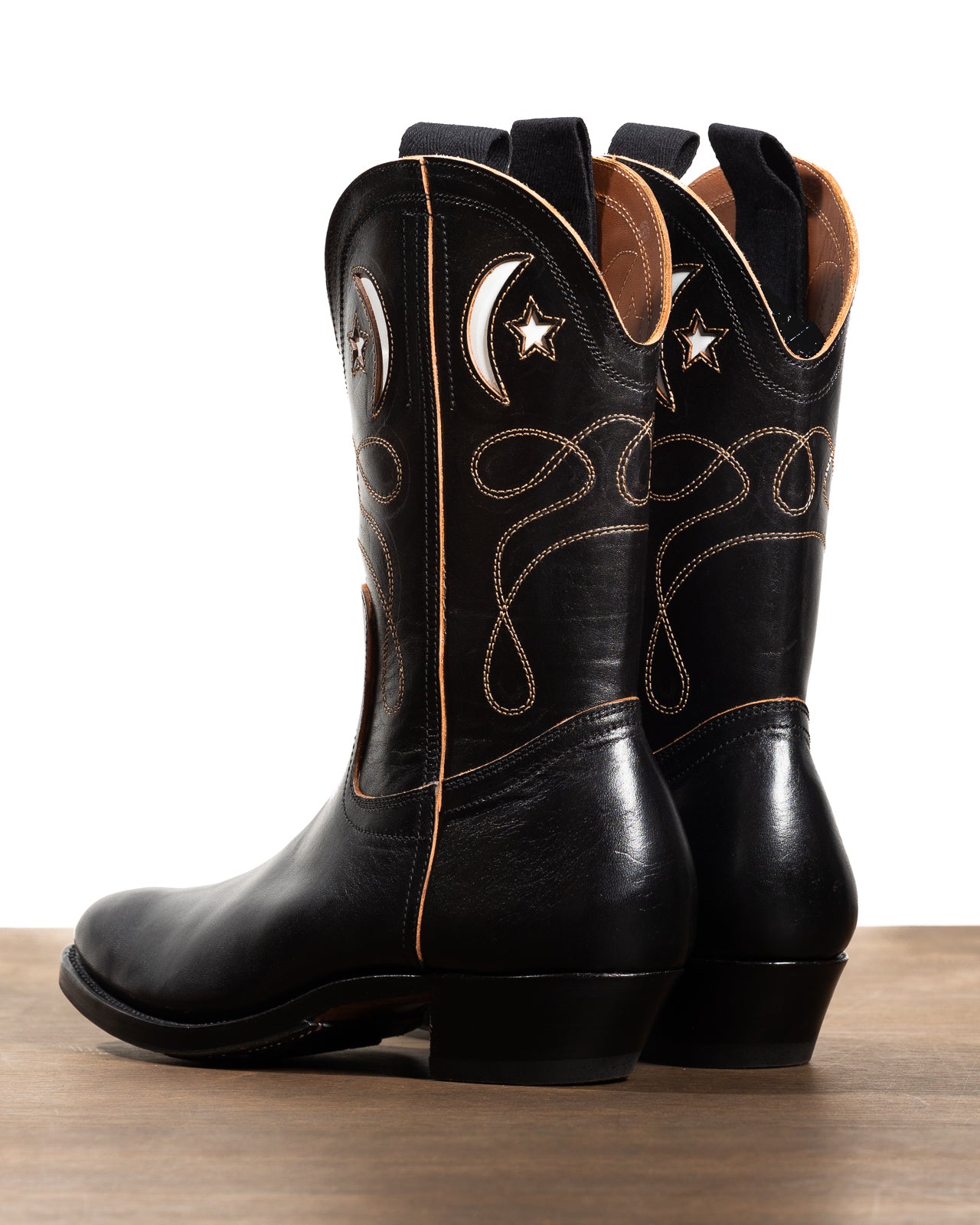 Clinch Boots Horned Moon Boots - Black Horsehide - HR Last - Standard & Strange