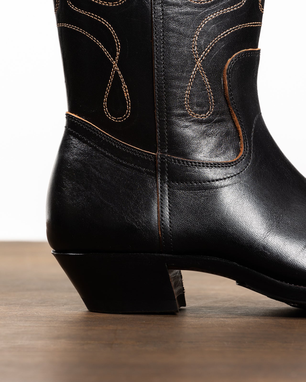 Clinch Boots Horned Moon Boots - Black Horsehide - HR Last - Standard & Strange