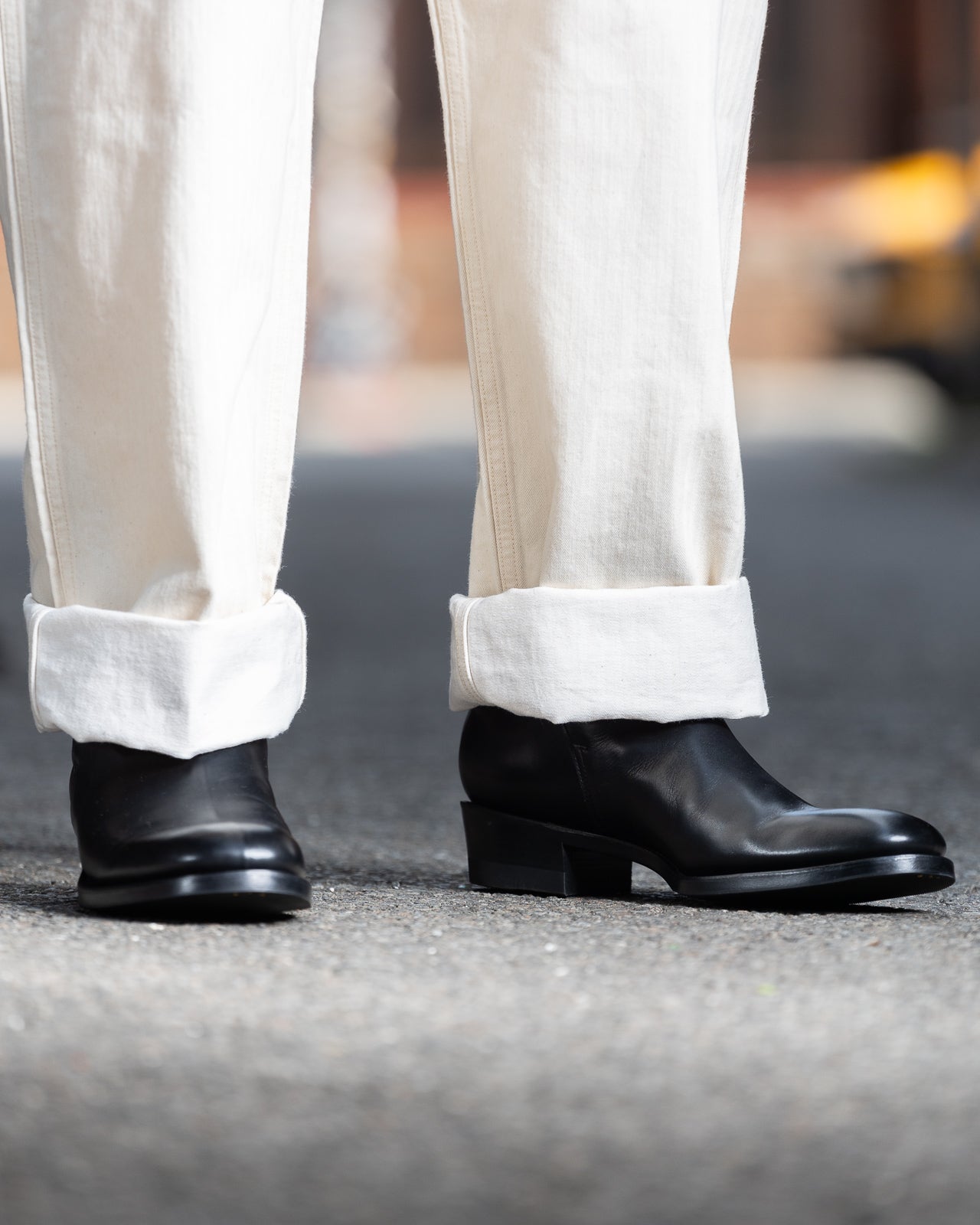 Clinch Boots Jodhpur Boot - Black Overdyed Horsebutt - CN Last - Standard & Strange