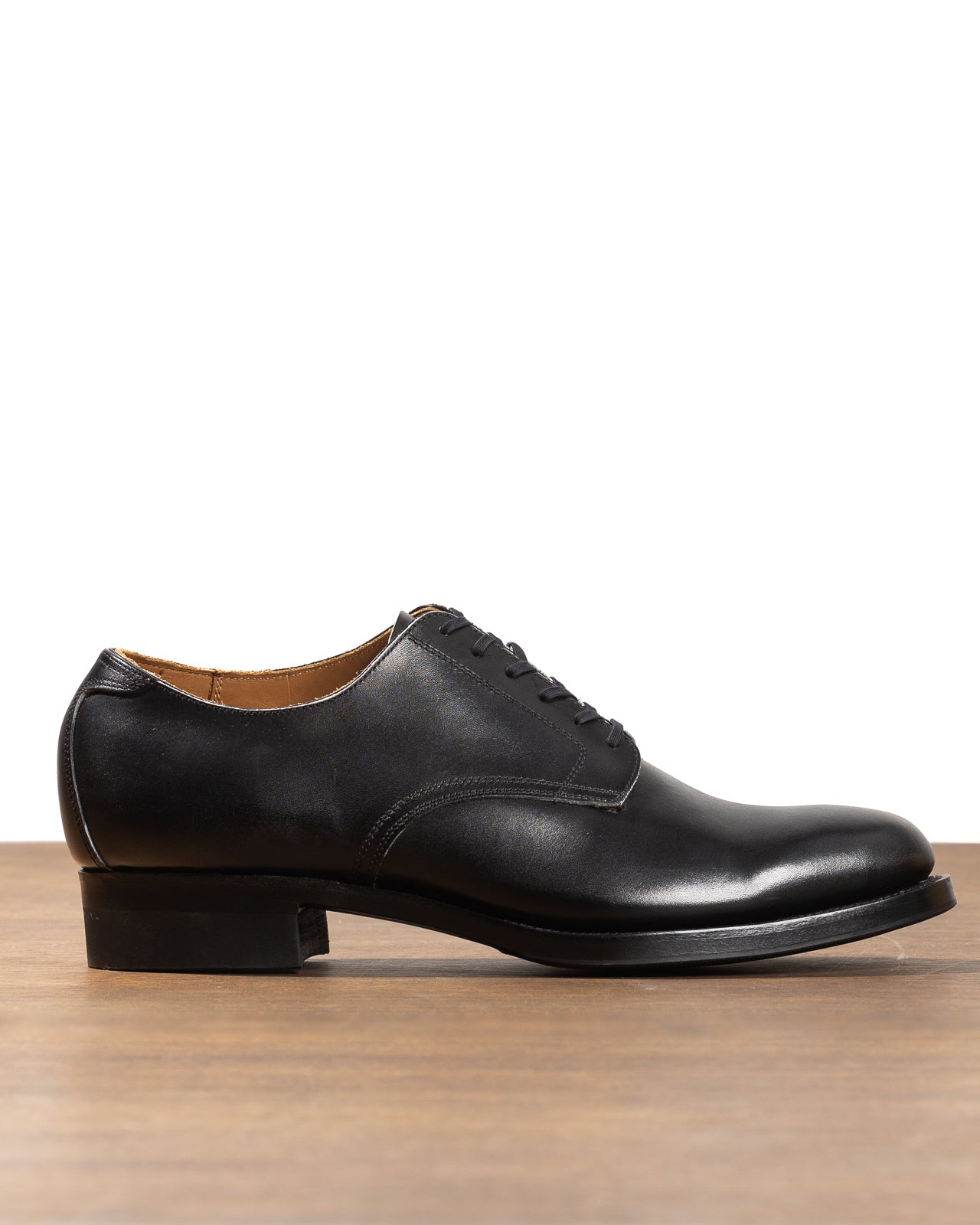Clinch Boots Service Shoe - Black Calf - MIL-WIDE Last - Standard & Strange